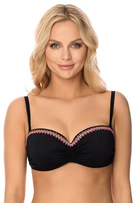 Produktbild von Vivisence dame bikini bh push-up 3223 klassisch bügel schalen träger, schwarz, 80e
