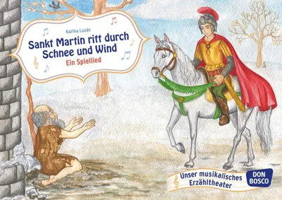 Produktbild von Sankt Martin ritt durch Schnee und Wind. Kamishibai Bildkartenset.