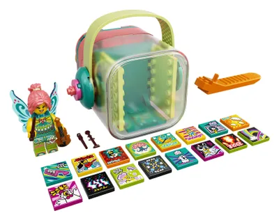 Produktbild von LEGO 43110 VIDIYO Folk Fairy BeatBox Music Video Maker, Musik Spielzeug Set für Kinder mit AR App und Fee Minifigur