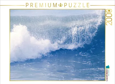 Produktbild von CALVENDO Puzzle Die blaue Welle 2000 Teile Puzzle quer | 2000 Teile Lege-Größe 90x67cm Foto-Puzzle für glückliche Stunden