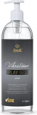 Produktbild von Vibratissimo Play Gel Anal 1000 ml | Gleitmittel extra gleitfähig | Lubricant Gel Für Silikon Toys & Latexkondome geeignet