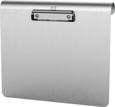 Produktbild von MAUL Klemmbrett MAULmedic A4 Querformat Edelstahl Metall silber