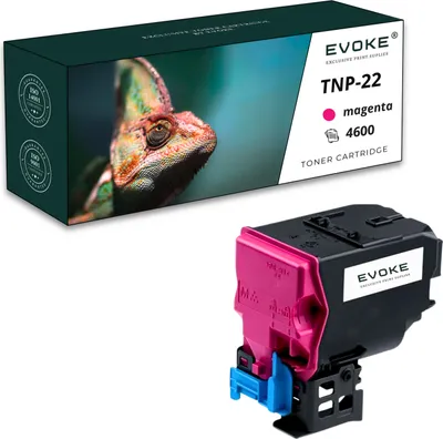 Immagine prodotto di Toner per Konica Minolta A0X5352 / TNP22M-TNP22XM A0X5352 / TNP22M Rosso (magenta) | Ricambio per C35 C35P