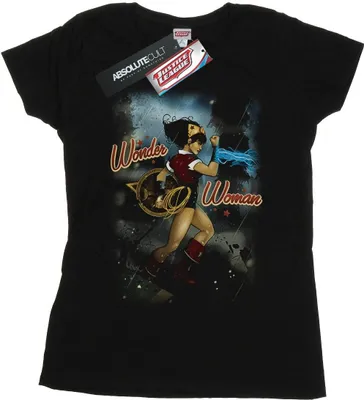 Produktbild von DC Comics - T-Shirt für Damen BI24535 (XXL) (Schwarz)