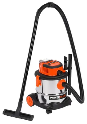 Zdjęcie produktu dla POWERPLUS POWDP6040 - Akumulatorowy odkurzacz na sucho/mokro 20V (bez AKU) 20L
