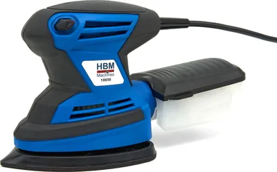 Produktbild von HBM 200 Watt Multifunktions-Exzenterschleifer inklusive 12 Schleifblättern