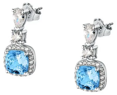 Immagine prodotto di Eleganti orecchini in argento con zirconi Tesori SAIW110