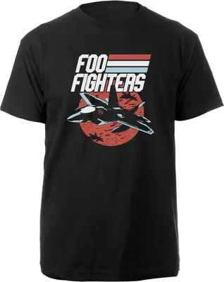 Image de Foo Fighters - T-shirt homme/femme unie RO1155 (L) (Noir)