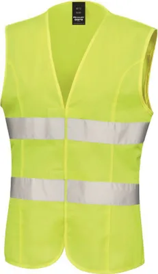 Produktbild von Result Core Damen Hi Vis Weste, Ärmellos PC2550 (L) (Neongelb)