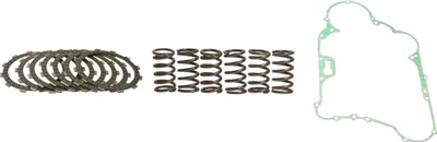 Image de Kit d'embrayage pour Kawasaki KLR 650 A, année de fabrication 1987 : disques d'embrayage, ressorts d'embrayage, joint de couvercle d'embrayage de la marque pamoto - Neuf