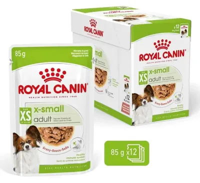Obrázek produktu pro Royal Canin X-Small Puppy, Dospělý jedinec, Extra malý (<4 kg), Maso, 85 g