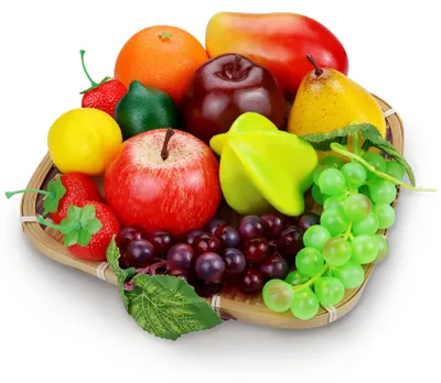 Productafbeelding van 13 stuks nepfruit, kunstfruit voor decoratie en tafelversiering