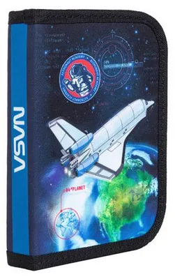 Zdjęcie produktu dla Piórnik 1-komorowy bez wyposażenia CP Colorino Clipper Nasa