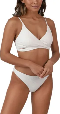 Produktbild von Brunotti Bella-Broderie Bralette Bikini Damen weiß Gr 42