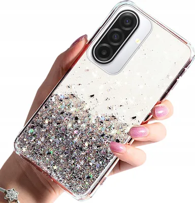 Zdjęcie produktu dla Etui do Samsung A17 5G CASE BROKAT PLECKI + SZKŁO OCHRONNE 9H