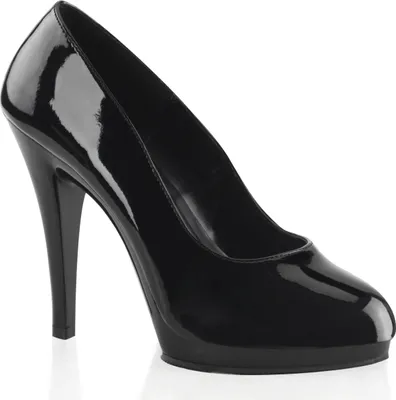 Produktbild von FLAIR-480 Uni Pumps von Pleaser Pink Label, Schwarz EU 38, US 6
