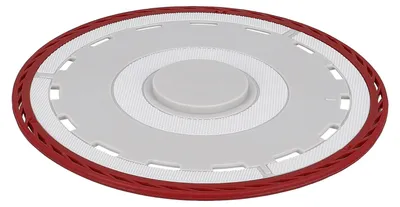 Produktbild von easyPART passend für 201-2310-22D4 Ecovacs Wischtuchplatte für Wischpad für Staubsauger-Roboter