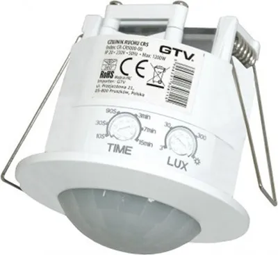 Produktbild von Bewegungsmelder Sensor 5A 800W 360° 6m Unterputz-Einbau