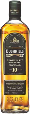 Obrázok produktu pre Bushmills 10 Year Single Malt Irish Whiskey | 40 % obj. | 0,7 l