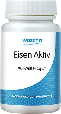 Produktbild von Woscha Eisen Aktiv- 90 Kapseln