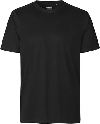 Produktbild von Neutral R61001 | Herren Shirt,  Performance T-Shirt, 100 % recycelter Polyest - Farbe: Black - Größe: 5XL