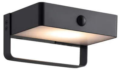 Zdjęcie produktu dla Lampa ścienna natynkowa z czujnikiem LED 4.45W SAULIO SOLAR 2518251003 Nordlux