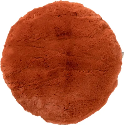 Produktbild von Dutch Decor Dekokissen Zaya Ø45 cm Orange Unifarben