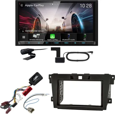 Produktbild von Kenwood DMX8021DABS Android Auto CarPlay Bluetooth Einbauset für Mazda CX-7