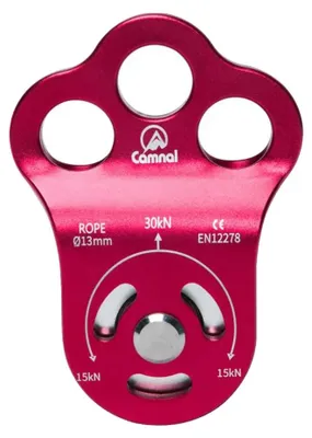 Produktbild von Rettungspulle, 30 KN Tragfähigkeit, Doppelkugellager