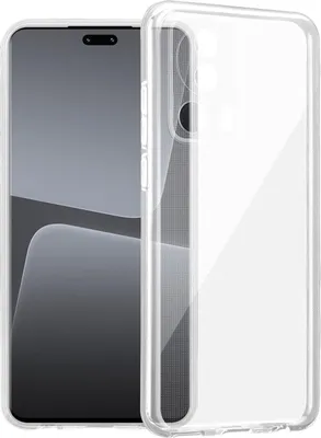 Produktbild von Cadorabo Hülle für Xiaomi 13 Lite in VOLL TRANSPARENT Schutzhülle aus flexiblem TPU Silikon Back Case Cover Etui Handy Hülle