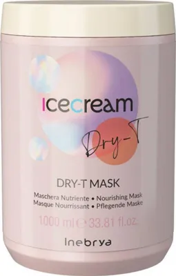 Productafbeelding van Inebrya Ice Cream Dry-T Voedend Masker, 1000 ml