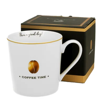 Immagine prodotto di Tazza in porcellana DUO COFFEE TIME 380 ml / tazza da caffè / tazza da tè