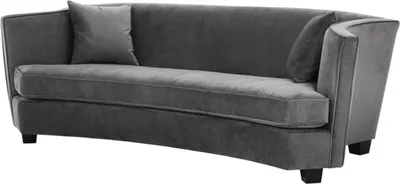 Immagine prodotto di Casa Padrino Luxury Sofa Grey 226 x 110 x H. 74 cm - Mobili Wonzimmer