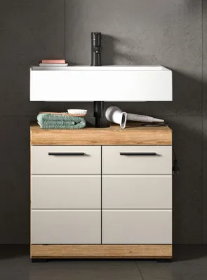 Produktbild von Waschbeckenunterschrank Scout | Kaschmir / Evoak Oak