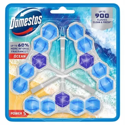 Zdjęcie produktu dla Domestos Kostka toaletowa 3 x 50 g Ocean