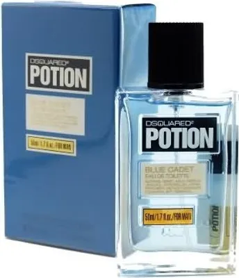 Produktbild von Dsquared² Potion Blue Cadet for Man Pour Homme Eau de Toilette Spray 50 ml