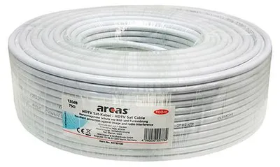 Produktbild von Arcas HDTV Satellitenkabel mit 2 F Stecker