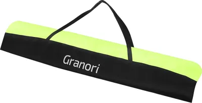 Produktbild von Granori Skitasche 160 cm – leichte Skisack Tasche zur Aufbewahrung und Transport von Ski in neongelb-schwarz