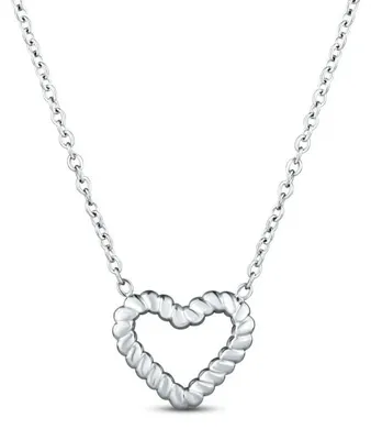 Produktbild von Zarte Herzkette Arisca aus Silber