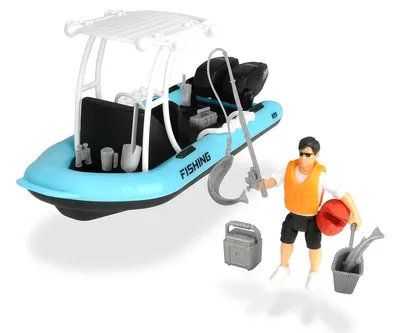 Immagine prodotto di Dickie Toys 203833004 Barca da pesca