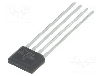 Immagine prodotto di 1 sensore: Campo magnetico: 30 Gauss. Alimentazione: 4÷24 VDC. Temperatura di esercizio: -40÷150 °C. Serie: VM. Modello: VM821Q1. Tipo: Resistivo