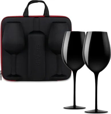 Produktbild von Weinkiste mit diVinto-Gläsern Schwarz