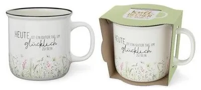 Produktbild von Kaffeebecher Lovely Greetings – Wiese, New Bone China, 250 ml, Wiesenmotiv