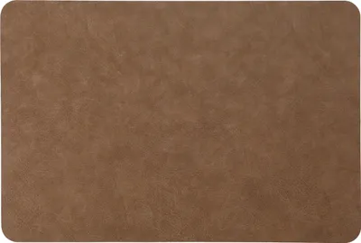 Produktbild von 4 Stück Platzsets 45 x 30 cm Hellbraun Lederoptik zum Wenden