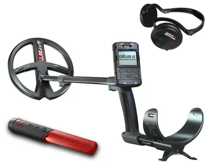 Produktbild von XP DEUS 2 II 22 FMF RC WSA II Metalldetektor, 22cm Spule, WSA 2 Funkkopfhörer + Gratis Mi6 (DEUS2-22FMFRCWS2GE)