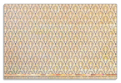 Produktbild von Wallario Frühstücksbrettchen aus Glas 20 x 30 cm mit rutschfesten Füßen, Motiv Gotisch gemusterte Fliesen