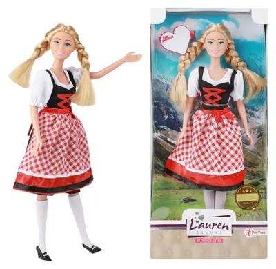 Obrázok produktu pre Toi-Toys - Bábika LAUREN v tradičnom kroji - bábika Dirndl  deti