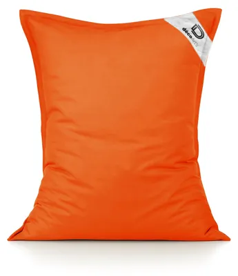 Image de Housse pour Pouf Géant XL 120x80cm Intérieur et Extérieur - Orange
