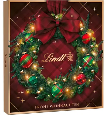 Produktbild von Lindt Schokolade | Karo Royal Adventskalender 2026, 168g, Weihnachten