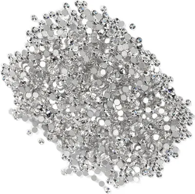 Image de 1440 p��ck de strass d'art ongulaire SS5 1,7-1,8 mm blanc Pierres précieuses et strass pour ongles Outil pour divers produits numériques